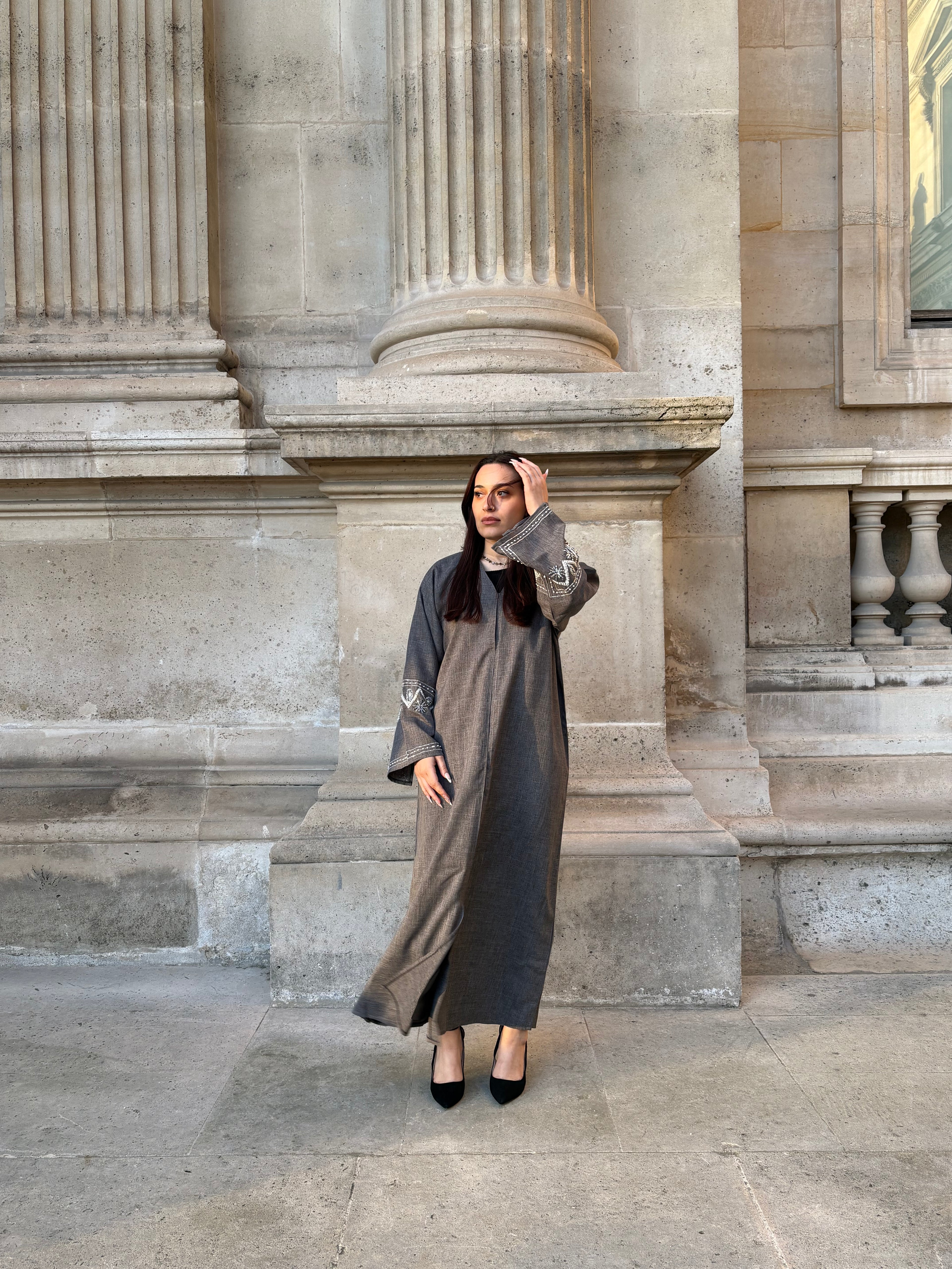 Abaya Pluie de Perles