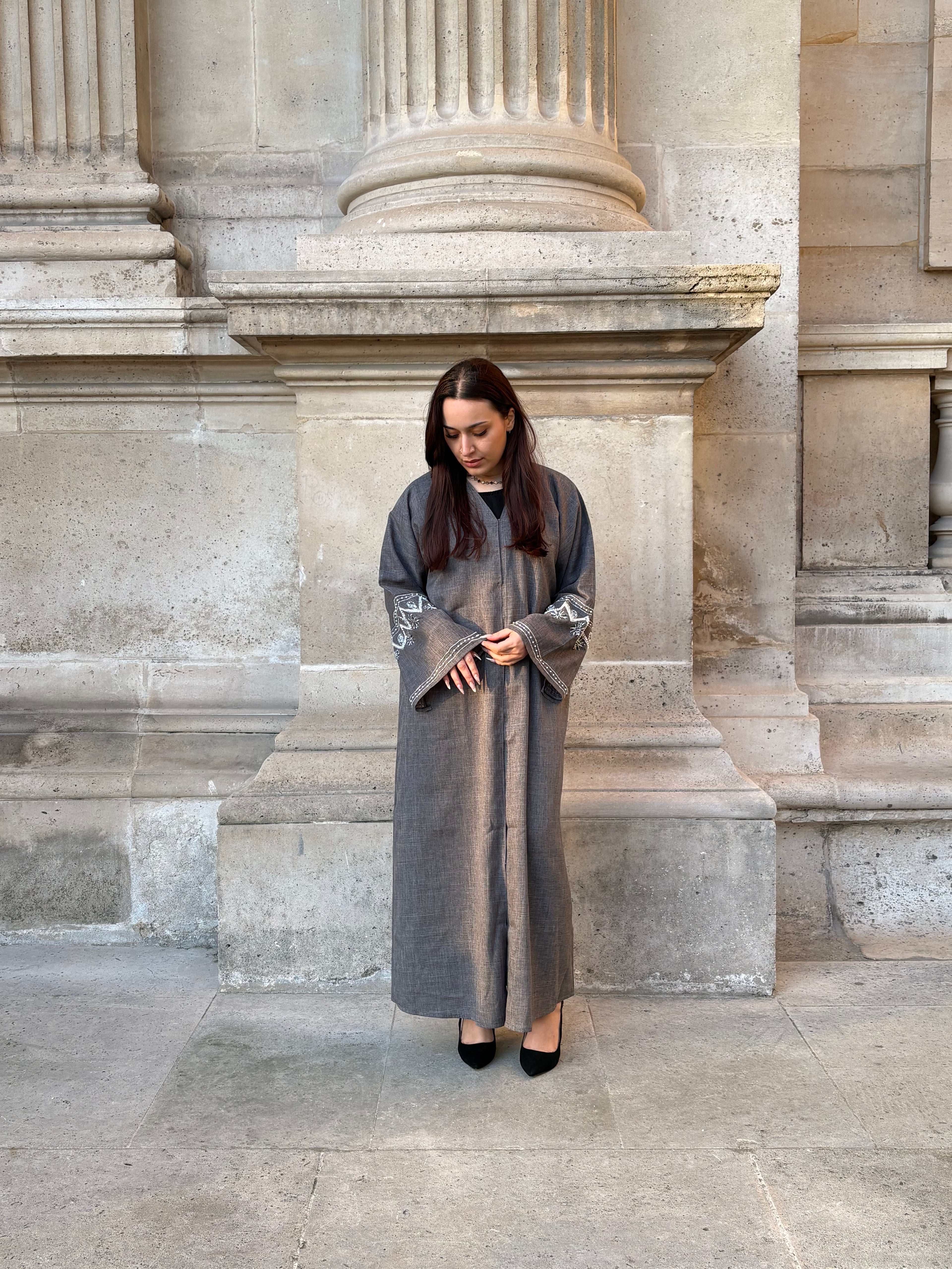 Abaya Pluie de Perles