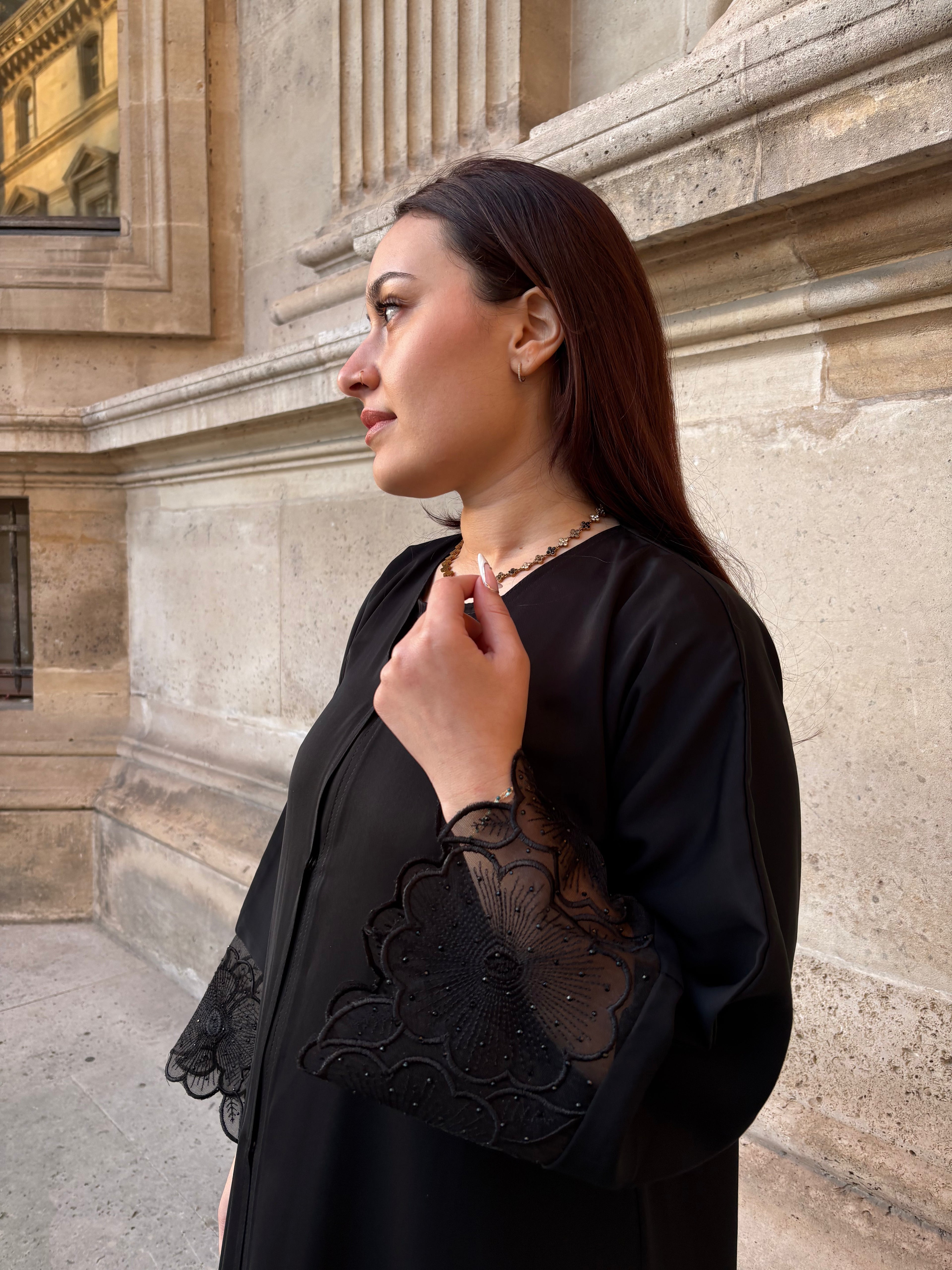 Abaya Fleur de Nuit