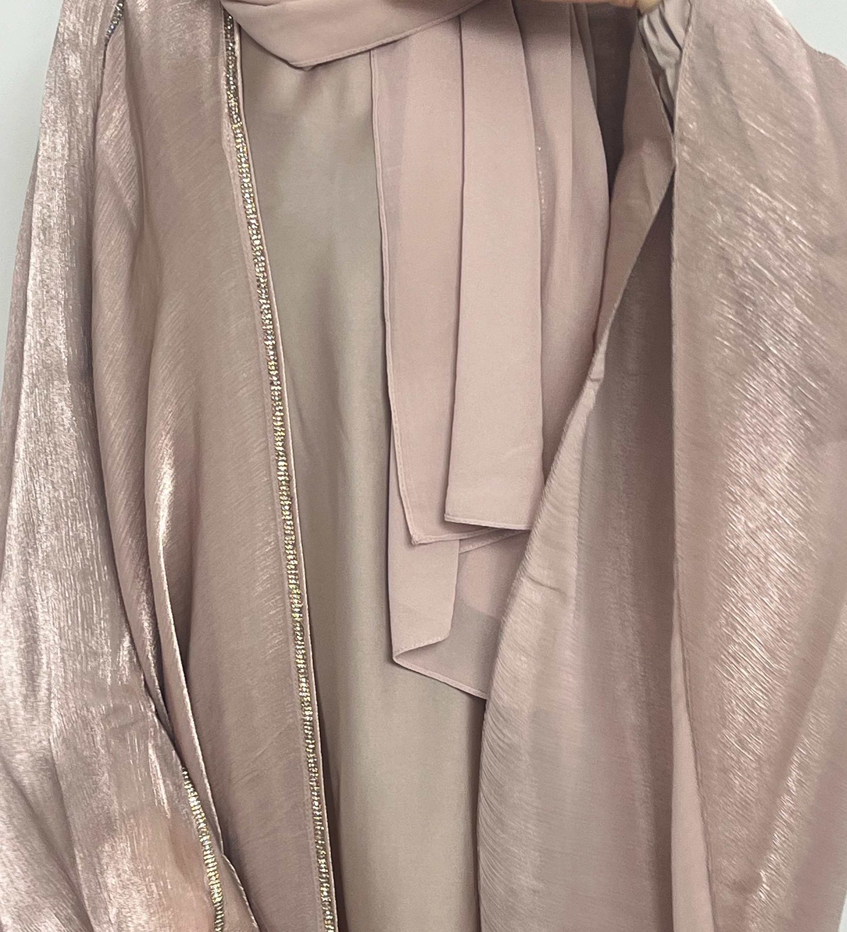 Abaya Al-Ajmal - Rose poudré