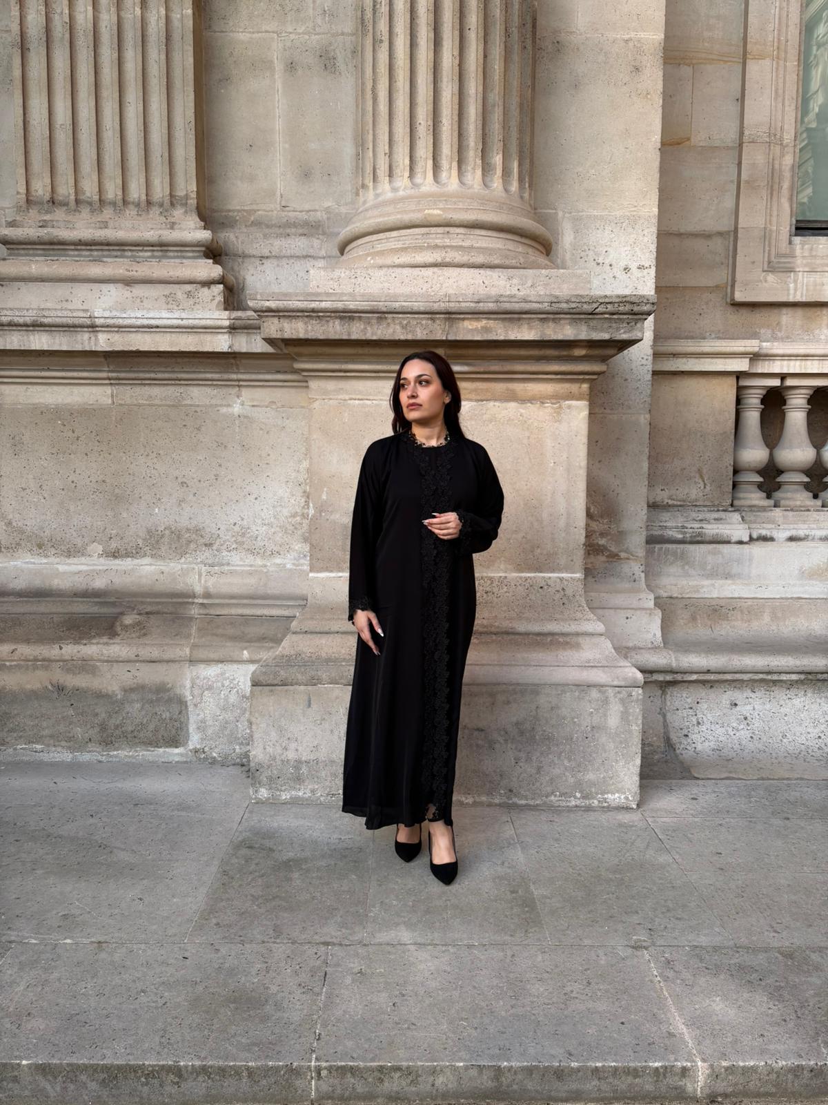 Abaya Broderie Lumière