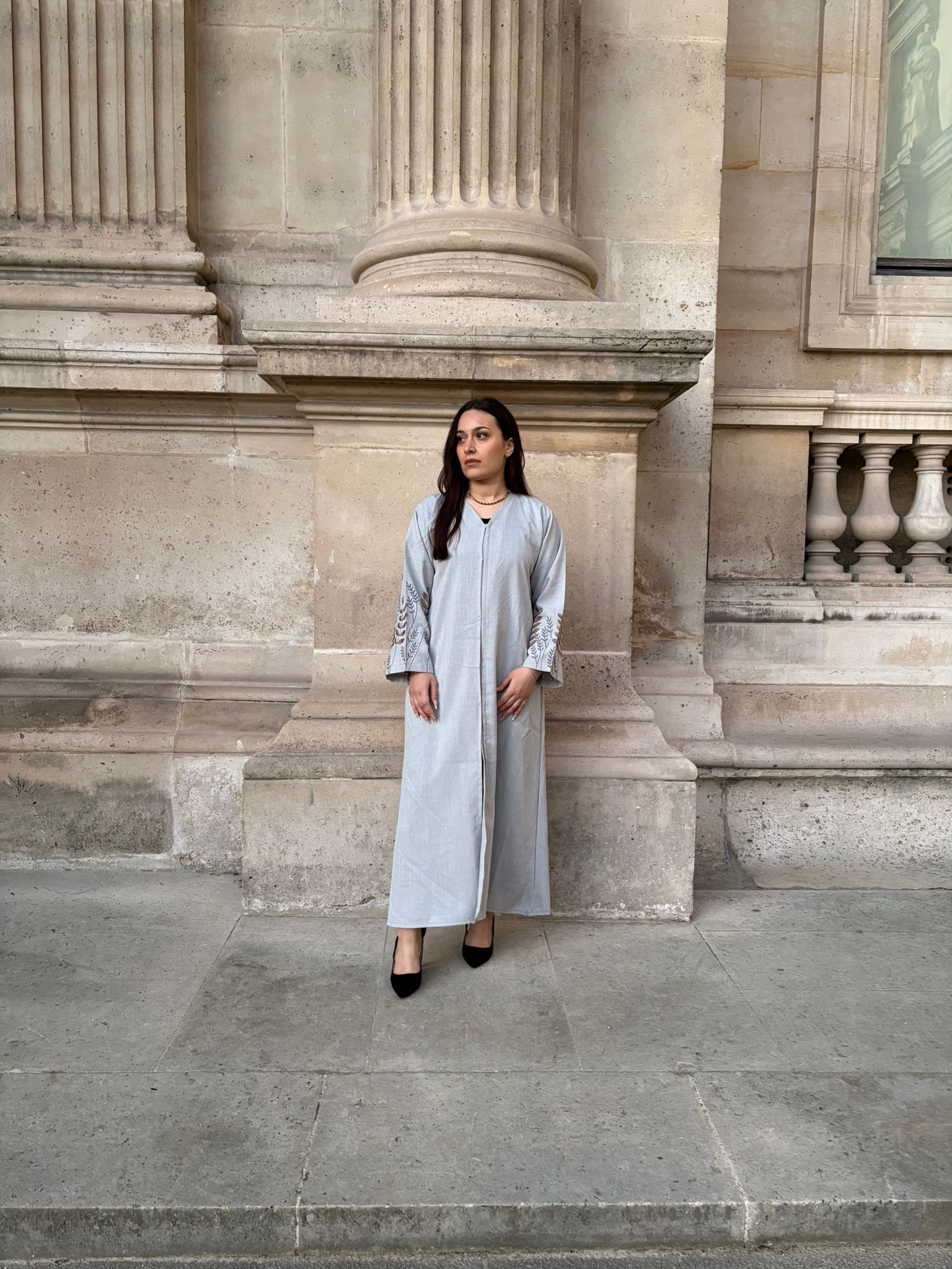 Abaya Printemps Linéaire