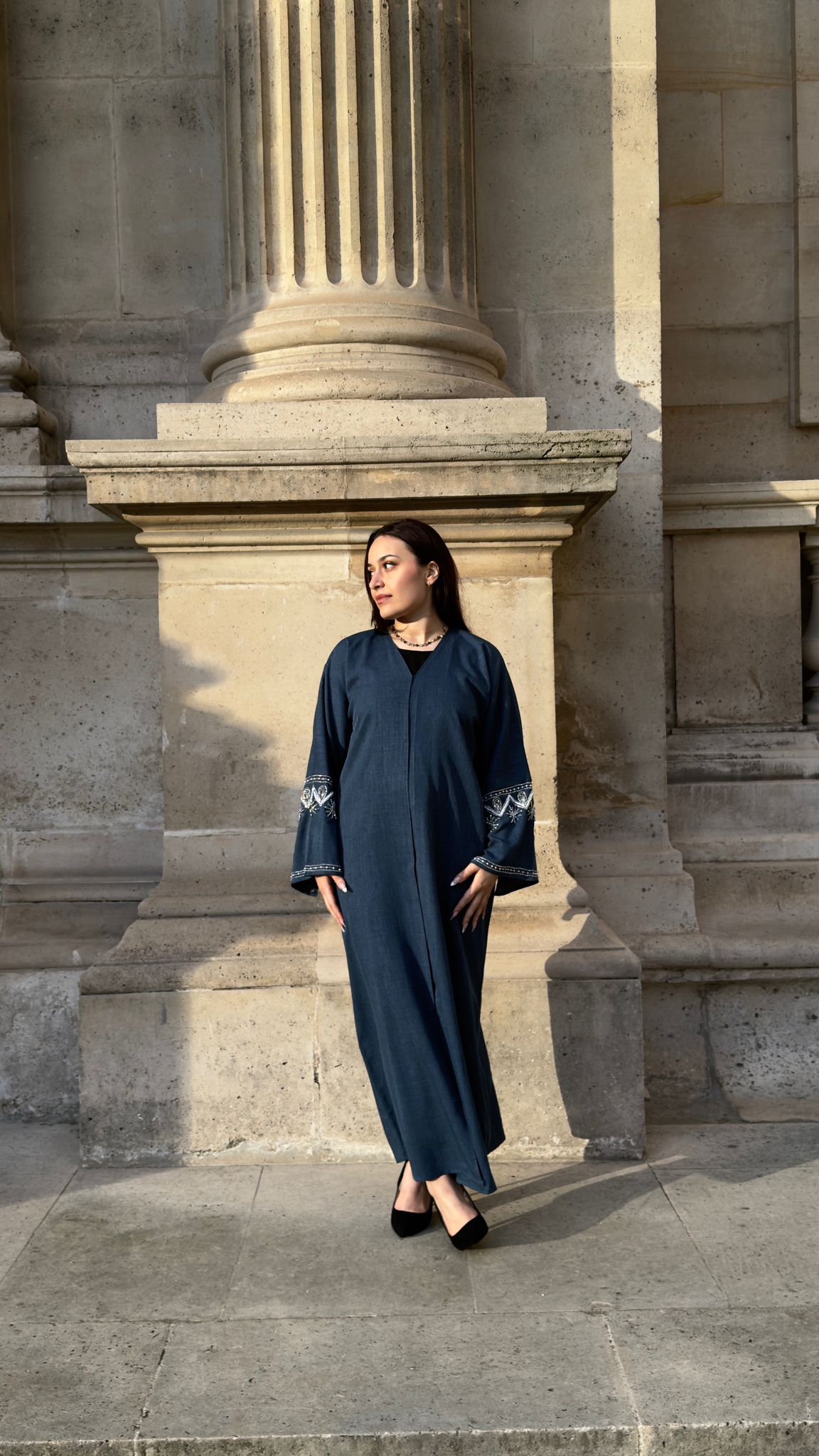 Abaya Pluie de Perles